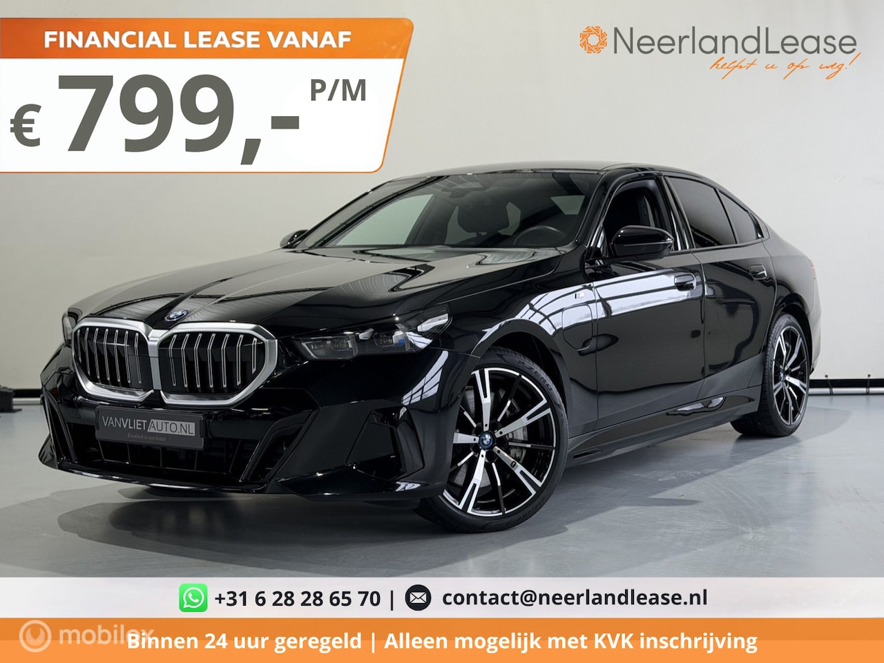 BMW 5-serie - 550e xDrive | Zakelijk leasen vanaf €799 p/m - AutoWereld.nl