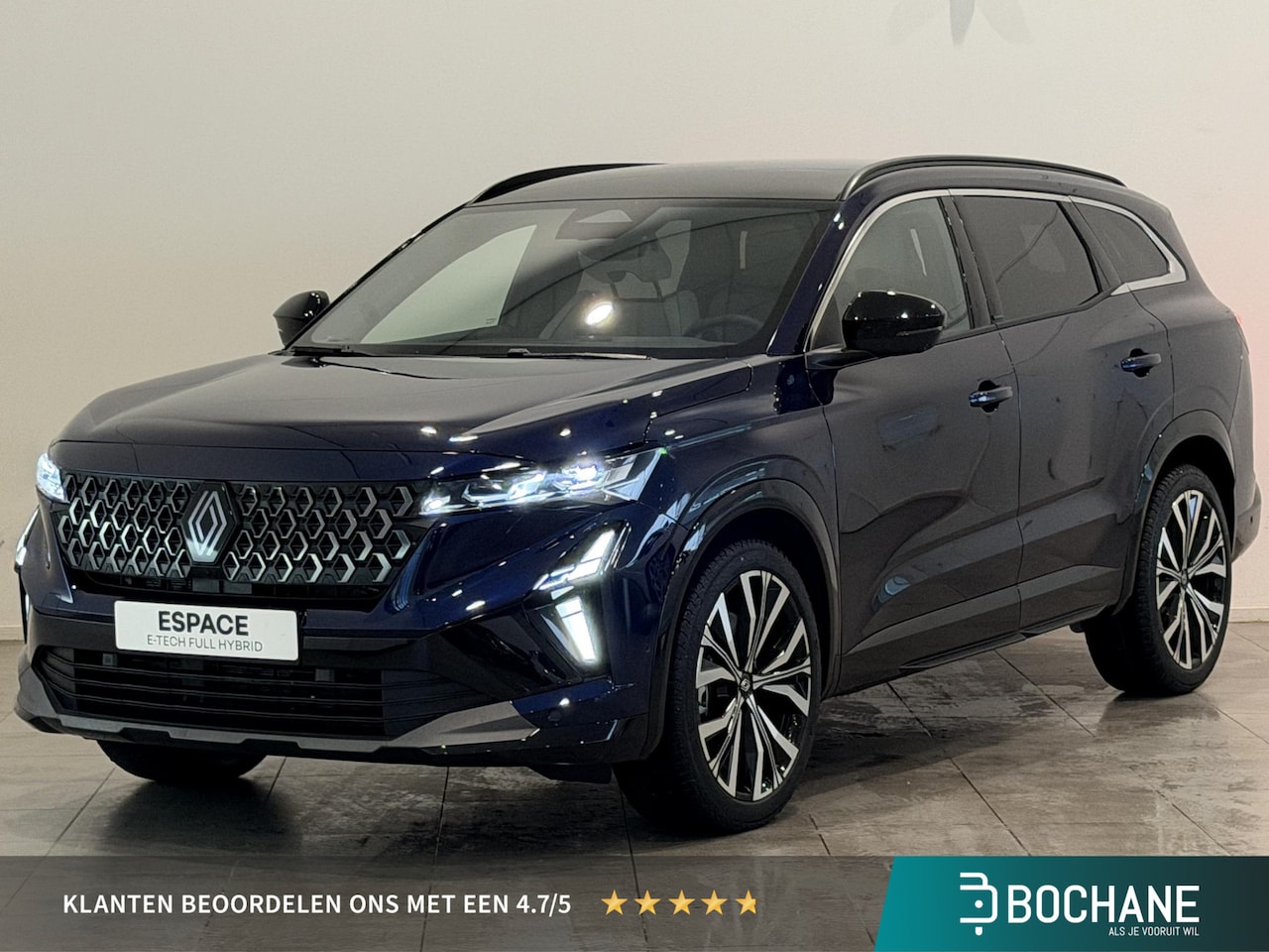 Renault Espace - 1.2 E-Tech Full Hybrid 200 Iconic 5p. | Pack Vision | Pack Light & Sound | All season band - AutoWereld.nl