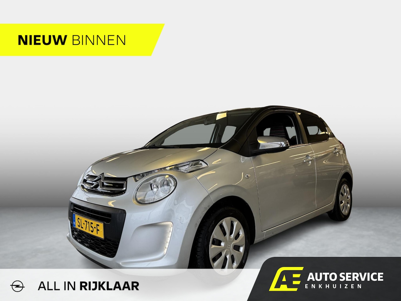 Citroën C1 - 1.0 e-VTi Feel 6 maanden garantie, beurt en apk incl. ! | LED | Bluetooth | Airco | 2-ton - AutoWereld.nl