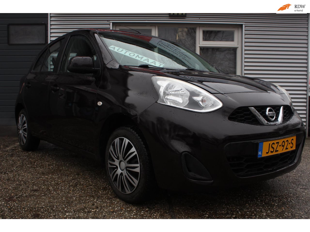 Nissan Micra - 1.2 Acenta AUTOMAAT, airco, 5-deurs, 55dkm! nette zuinige auto, boekjes, 2x sleutel, nieuw - AutoWereld.nl