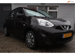Nissan Micra - 1.2 Acenta AUTOMAAT, airco, 5-deurs, 55dkm nette zuinige auto, boekjes, 2x sleutel, nieuwe