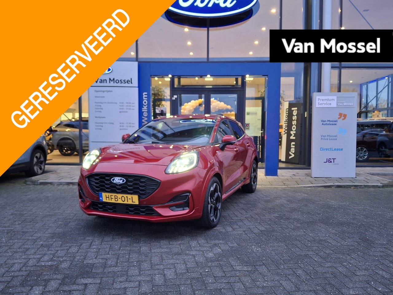 Ford Puma - 1.0 EcoBoost Hybrid ST-Line X | Winterpack | Driverpack | B&O | 360 Camera | Elektrische a - AutoWereld.nl