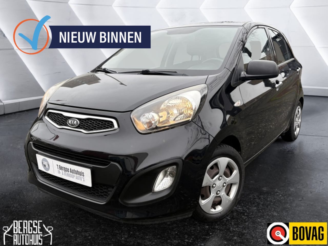 Kia Picanto - 1.0 CVVT Comfort P. Airco Aux Nap - AutoWereld.nl