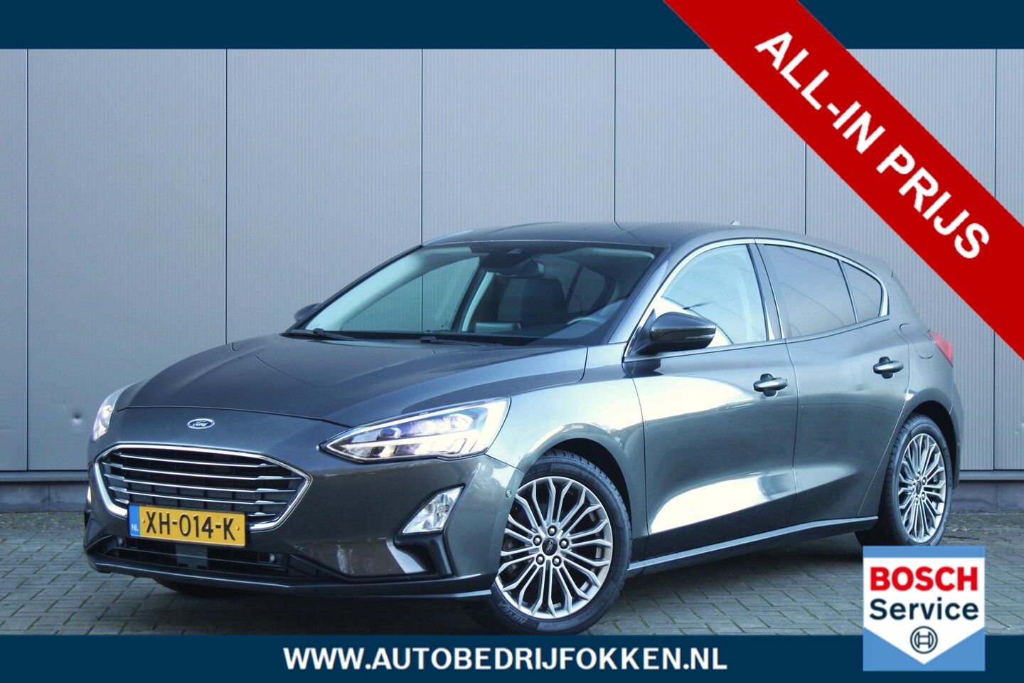 Ford Focus - 1.0 EcoBoost 125pk Titanium Business | LED | Camera | Navigatie | Stoel- en stuurverwarmin - AutoWereld.nl