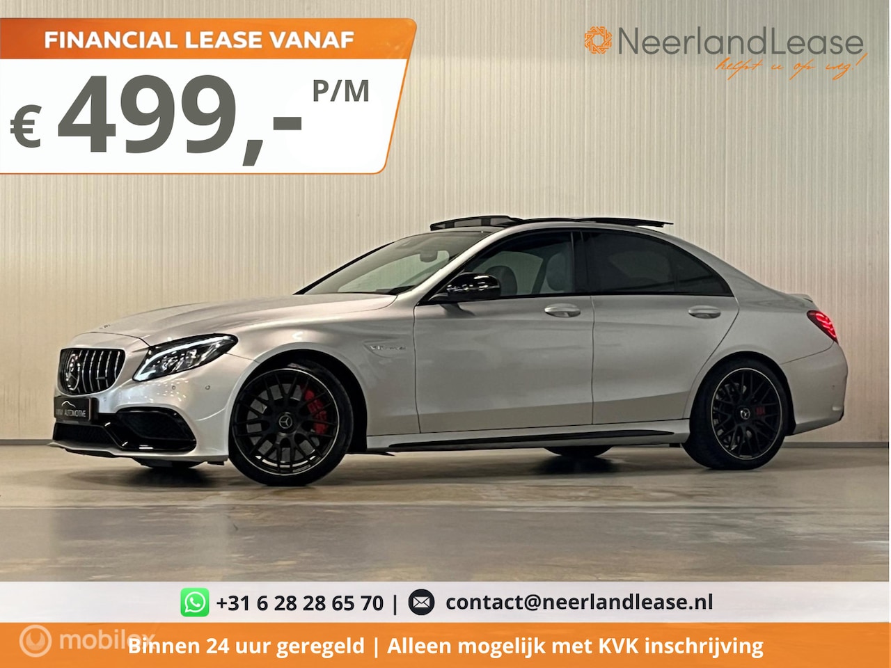 Mercedes-Benz C-klasse - 200 AMG | Zakelijk leasen vanaf €499 p/m - AutoWereld.nl