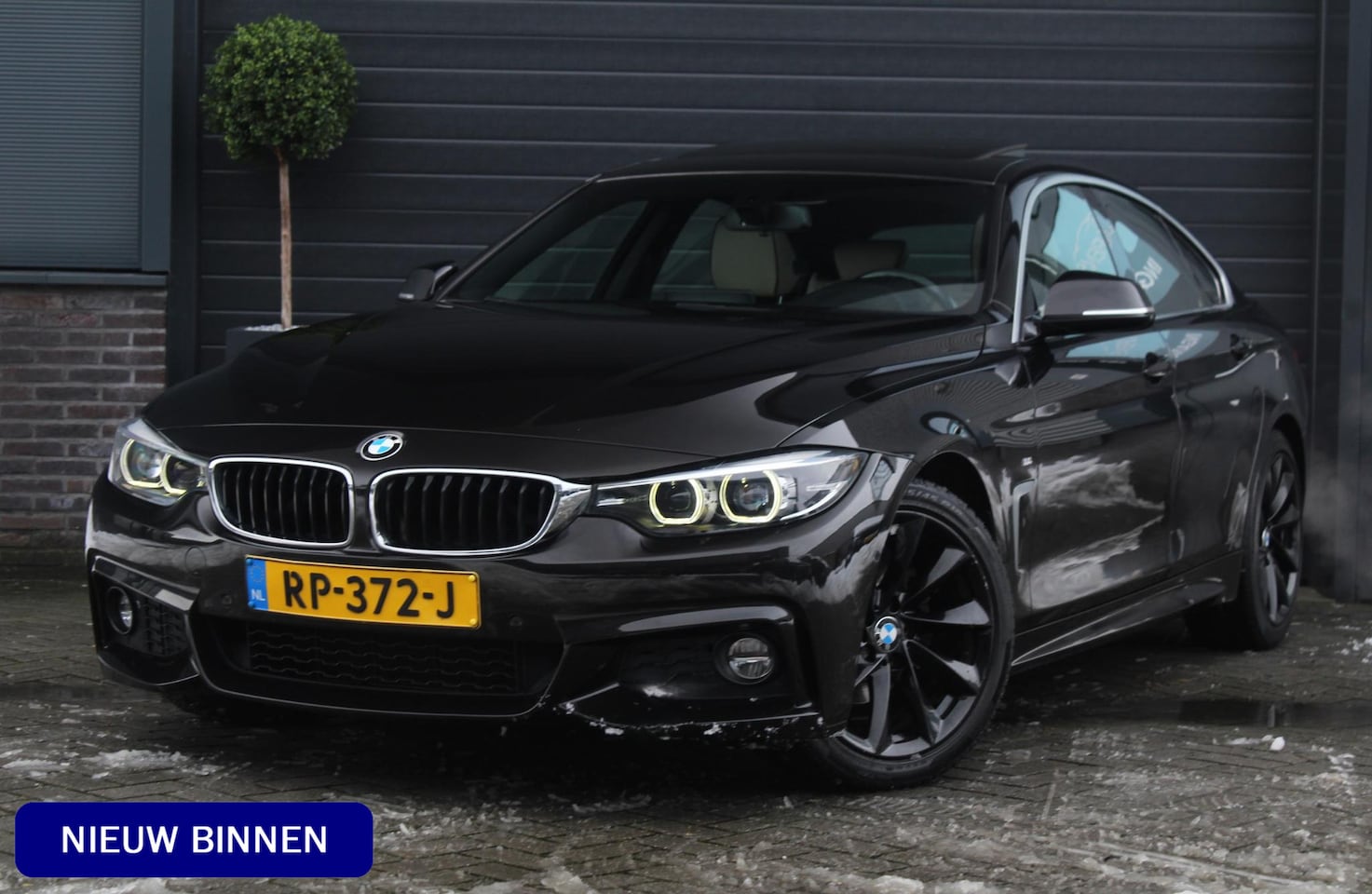 BMW 4-serie Gran Coupé - 420i M-Sport | H+K | Schuifdak | Leer | Nette auto - AutoWereld.nl