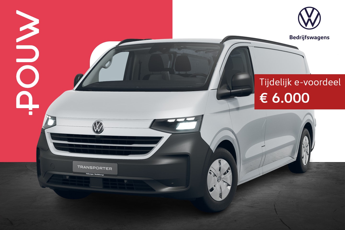 Volkswagen e-Transporter - 34 218pk L2H1 Life 64 kWh | Trekhaak | Zit Pakket - AutoWereld.nl