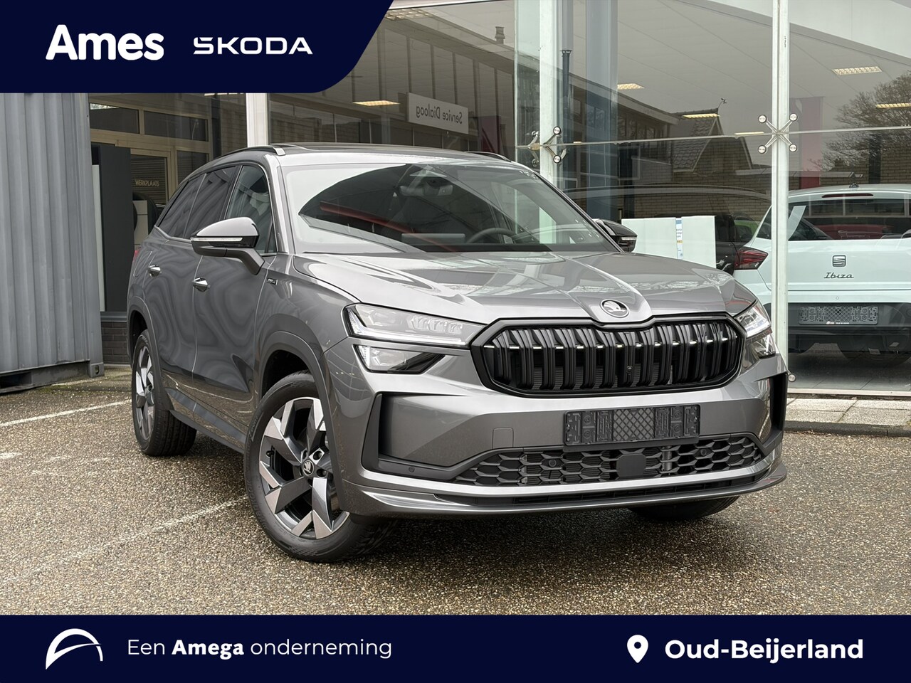 Skoda Kodiaq - 1.5 TSI PHEV Sportline Business | Panoramadak | Trekhaak | Canton audio - AutoWereld.nl
