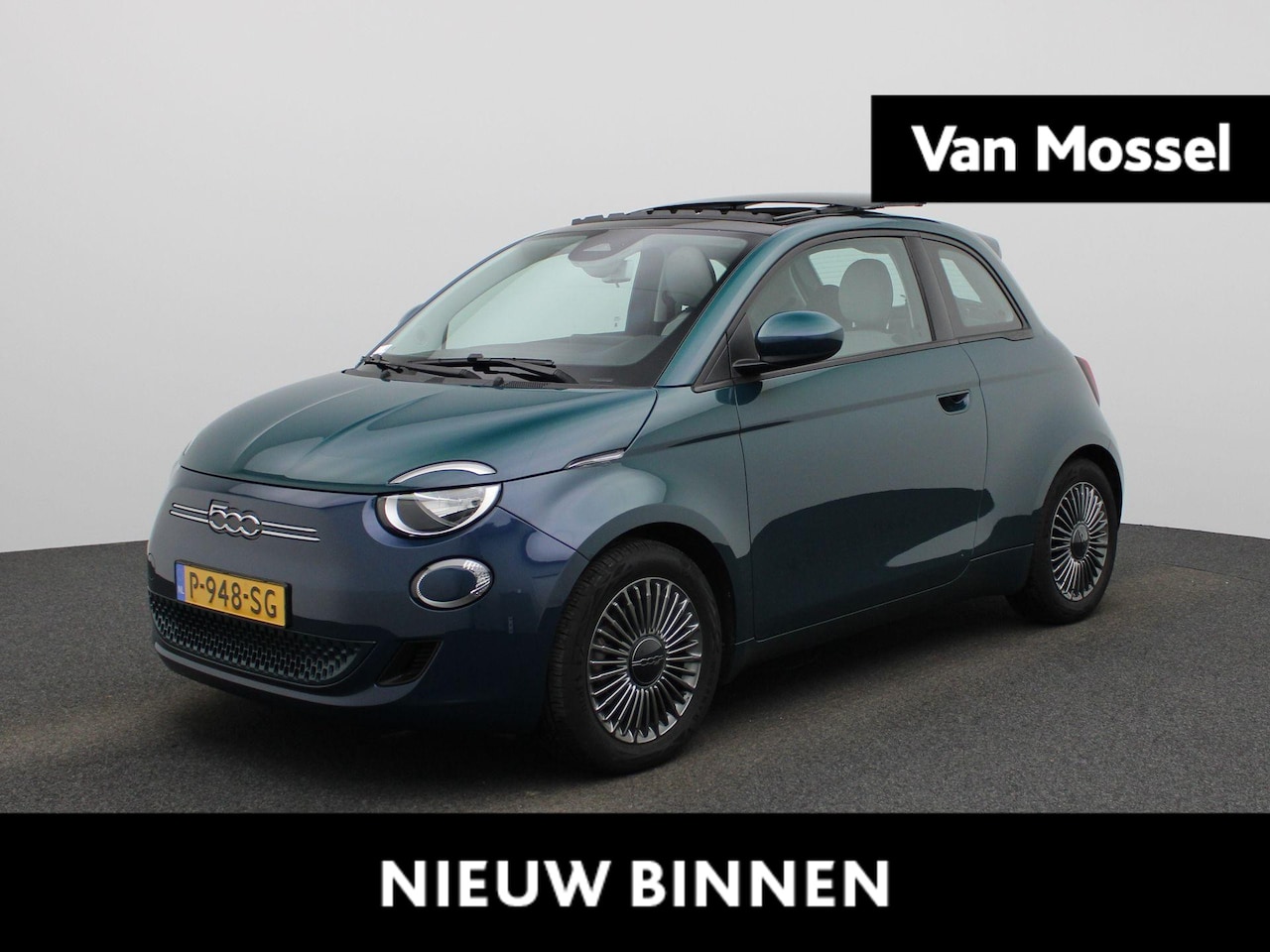 Fiat 500 - Icon 42 kWh | Schuifdak! | Automaat | Navigatie | Apple Carplay / Android Auto | Climate C - AutoWereld.nl