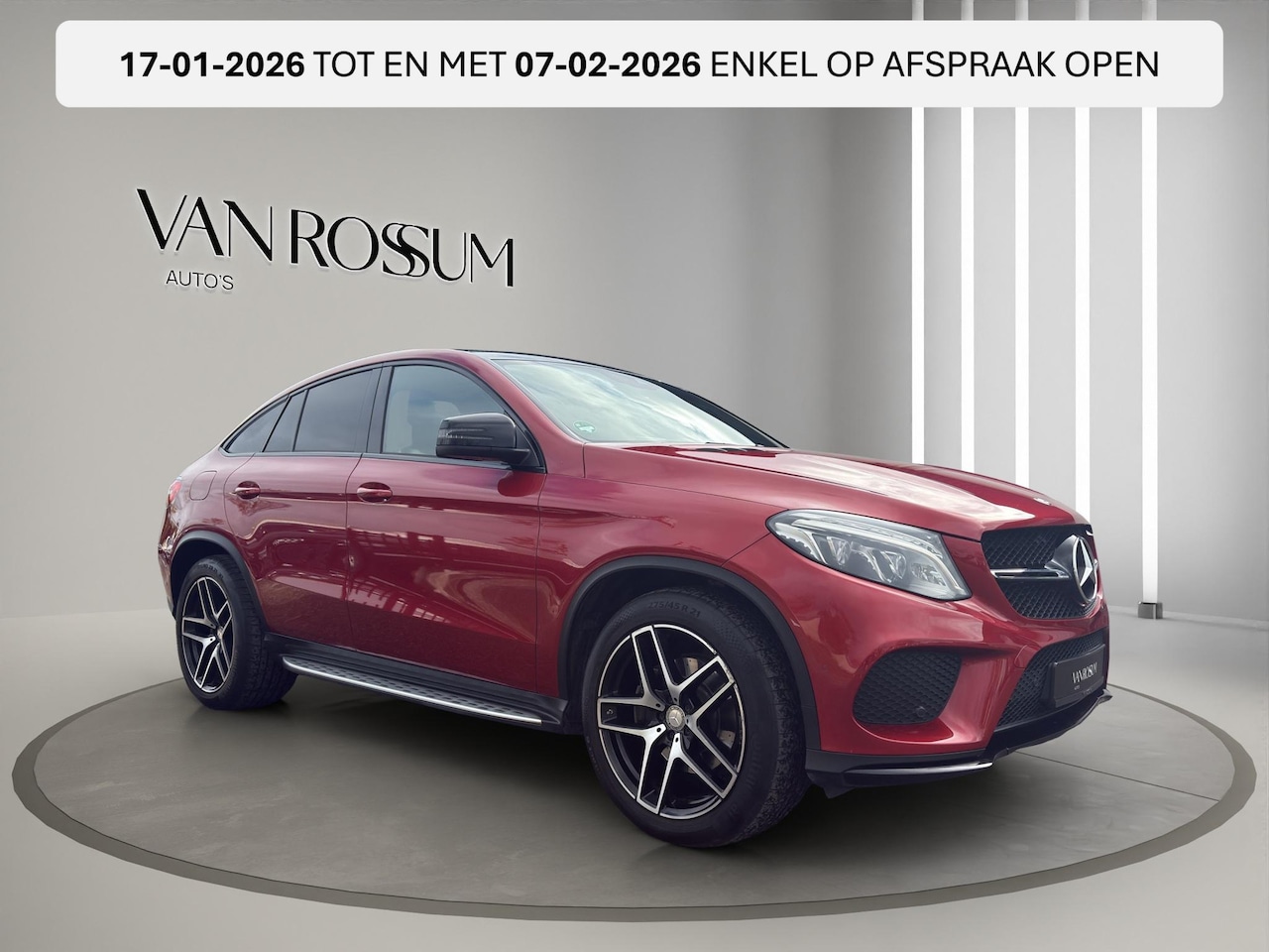 Mercedes-Benz GLE-Klasse Coupé - GLE 350 d 4MATIC AMG Line | Leder | Pano | Night-pakket | Sfeerverlichting | - AutoWereld.nl