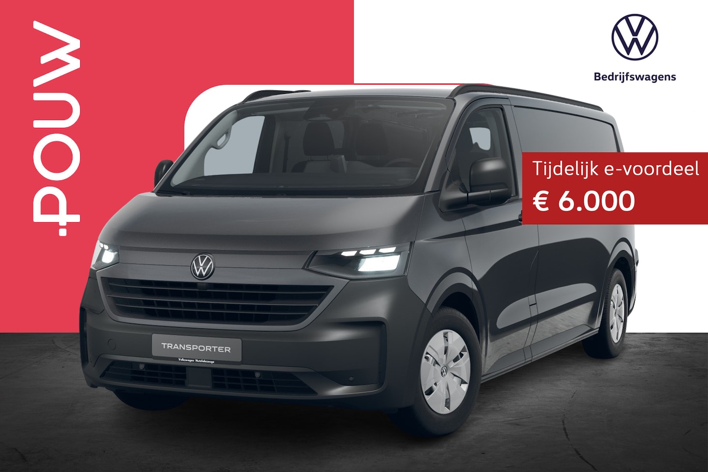 Volkswagen e-Transporter - 34 218pk L2H1 Life 64 kWh | Trekhaak | Zit Pakket - AutoWereld.nl