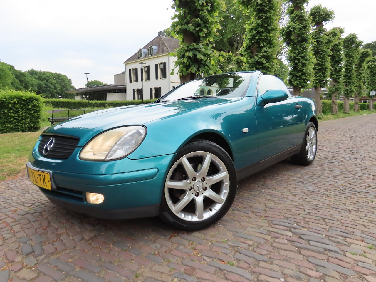 Mercedes-Benz SLK-klasse - 230 K. Automaat Leer Ecc Cruisecontrol Stoelverwarming Lm Velgen***Apk t/m 31-3-2026*** - AutoWereld.nl