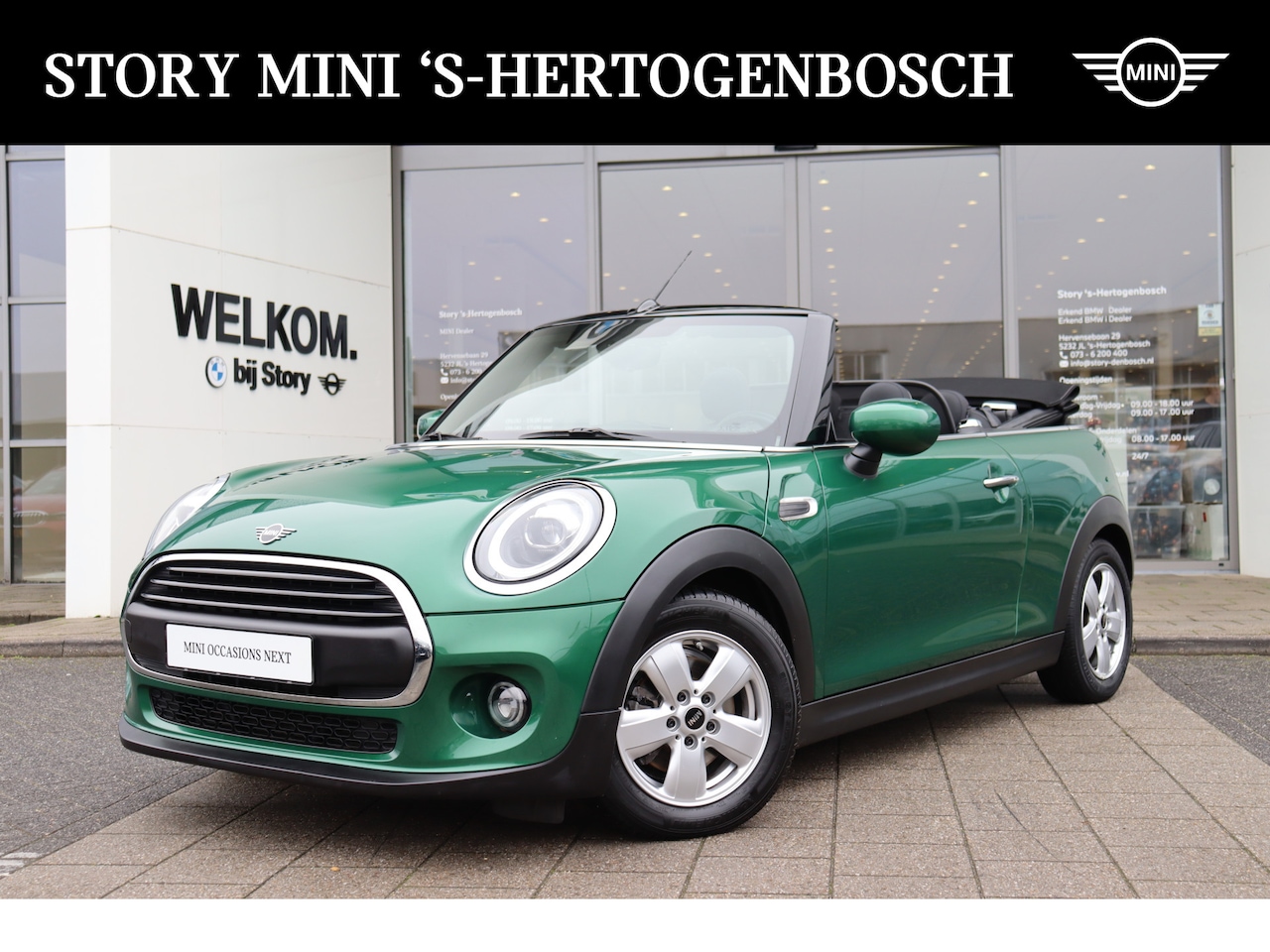 MINI Cabrio - One / Comfort Access / LED / Navigatie / Stoelverwarming / Cruise Control - AutoWereld.nl