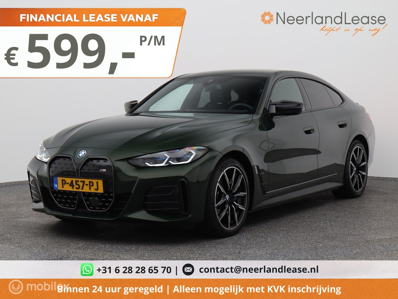 BMW i4 - M50 High Executive | Zakelijk leasen vanaf €599 p/m - AutoWereld.nl