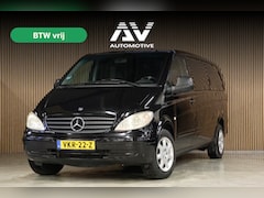 Mercedes-Benz Vito - 120 CDI V6 DC luxe | Dubbel Cabine | Marge | BTW / BPM Vrij | Airco | Camera | Trekhaak |