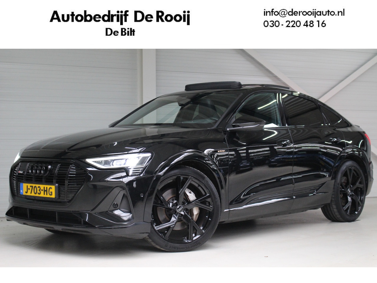 Audi e-tron Sportback - 55 quattro 405PK S-Line 95 kWh Panoramadak | Trekhaak | Leder | El. stoelverstelling | B&O - AutoWereld.nl