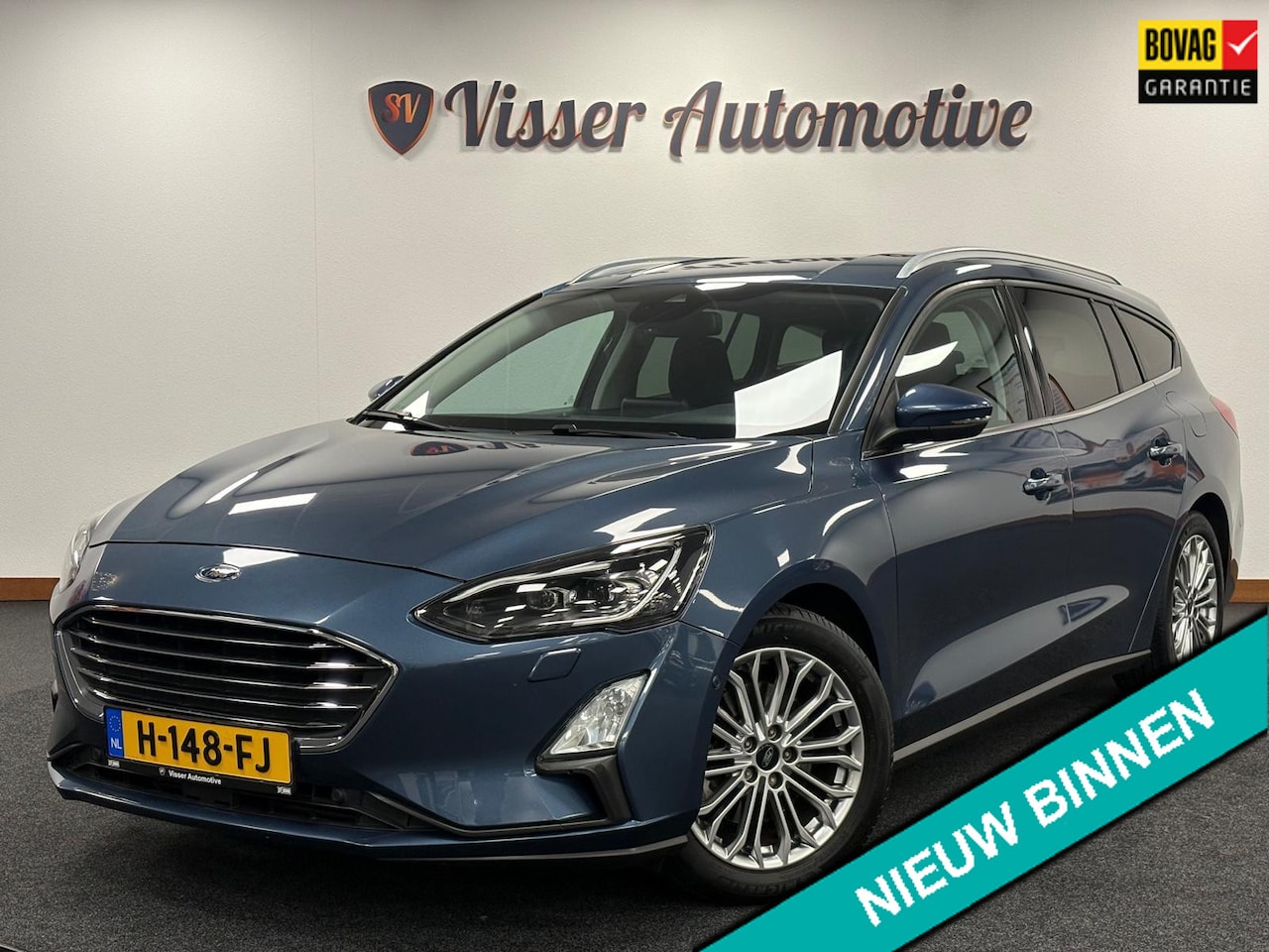 Ford Focus Wagon - 1.0 EcoBoost Titanium Business*Winter-pakket*Automaat*Xenon*Navi*Cruise-Control* - AutoWereld.nl