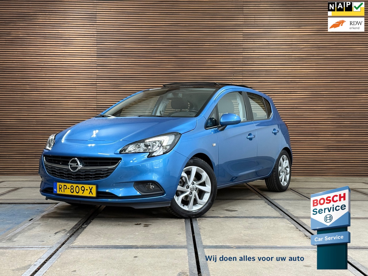 Opel Corsa - 1.4 Online Edition 5 deurs | Airco | Schuif-/Kanteldak | Navigatie | Trekhaak | Cruise Con - AutoWereld.nl