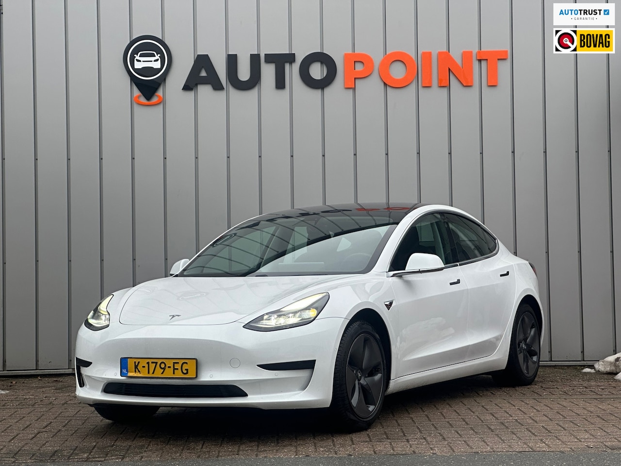 Tesla Model 3 - Standard RWD Plus 60 kWh SOH 91% |1E EIG|DEALEROND|CAMERA|PANO|LEDER|STOELVRM - AutoWereld.nl
