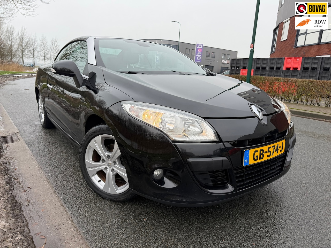 Renault Mégane coupé cabriolet - 1.9 dCi Exception BJ 2011 AIRCO/NAVI/LEER ZEER NETJES !! - AutoWereld.nl