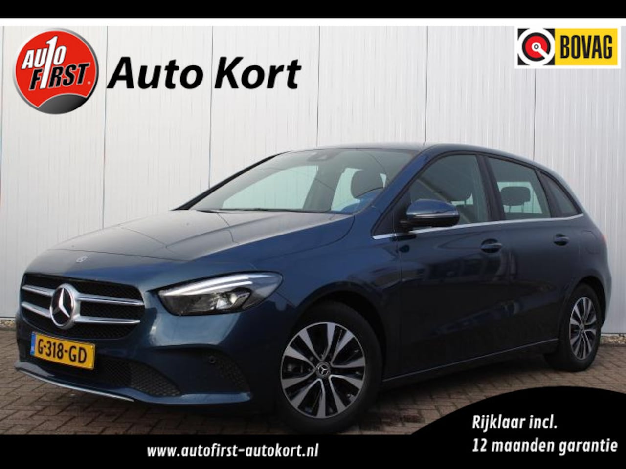 Mercedes-Benz B-klasse - 180 Business Solution Plus | Stoelverwarming | Keyless | Camera achter | Lichtmetalen velg - AutoWereld.nl