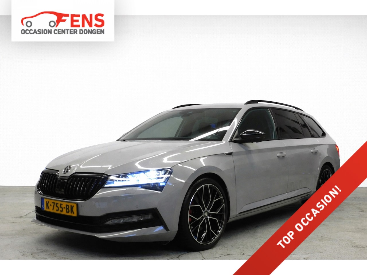 Skoda Superb Combi - 1.5 TSI ACT Sportline Business TOPSTAAT! 1e EIGENAAR! CARPLAY/ANDROID! LEER! STUURVERWARMI - AutoWereld.nl