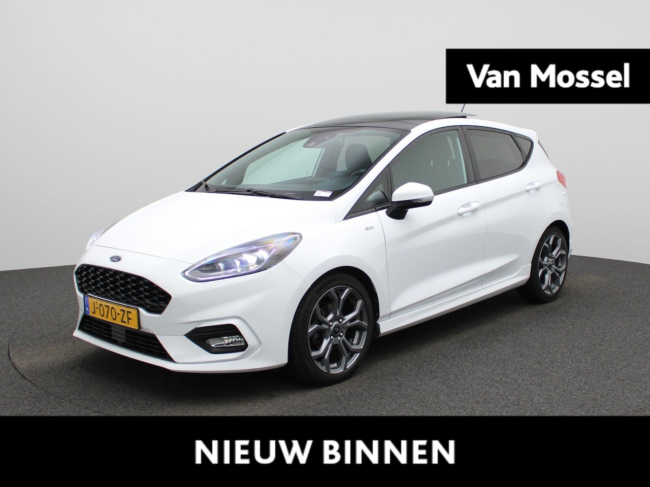 Ford Fiesta - 1.0 EcoBoost Hybrid ST-Line X | Panoramadak | Apple Carplay / Android Auto | Navigatie | B - AutoWereld.nl