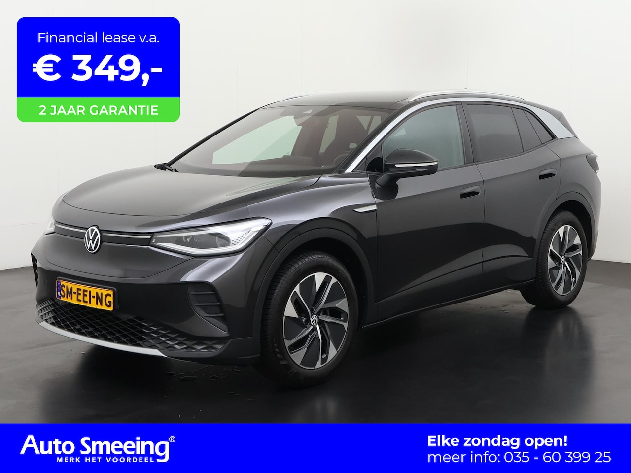 Volkswagen ID.4 - Pure 52 kWh | Panoramadak | Warmtepomp | Stuur & Stoelverwarming | Zondag Open! - AutoWereld.nl