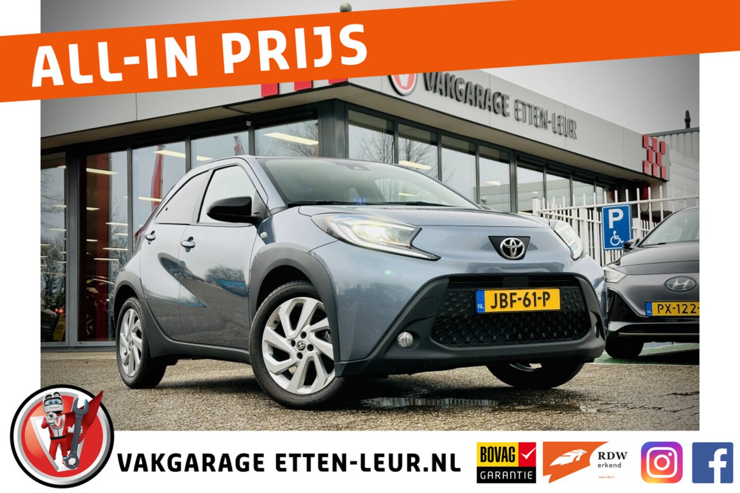 Toyota Aygo X - 1.0 VVT-i MT Pulse | CAMERA | ADAPTIEVE CRUISE | STOELVERWARMING - AutoWereld.nl