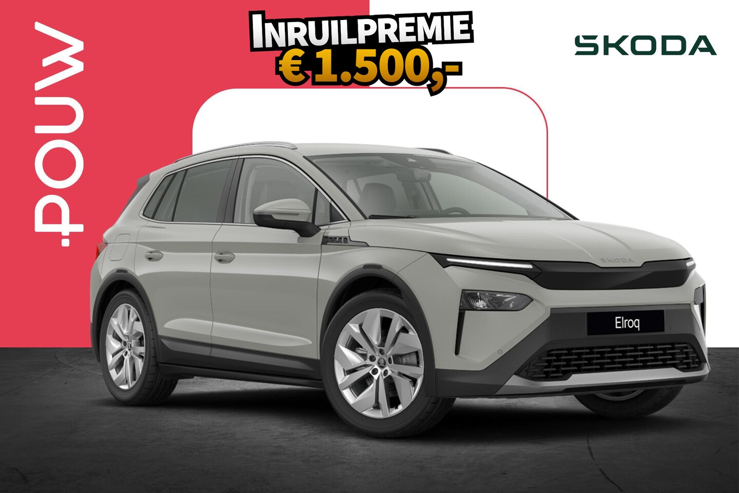 Skoda Elroq - 60 205pk Business Edition Tour | 20" Velgen | Trekhaak Wegklapbaar - AutoWereld.nl