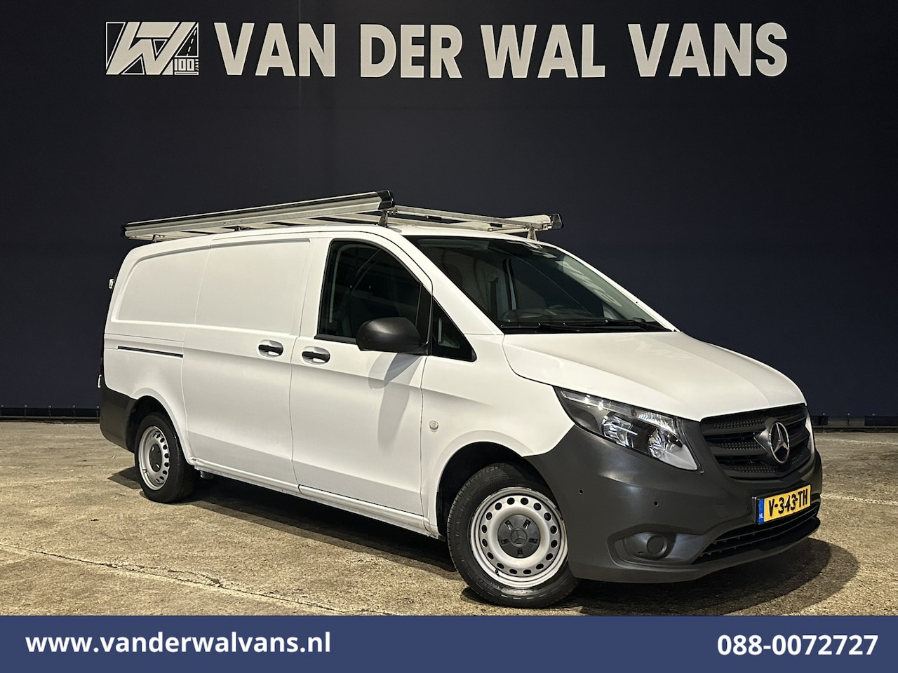Mercedes-Benz Vito - 114 CDI 136pk L2H1 Euro6 Airco | Imperiaal | Navigatie | Camera | Trekhaak Parkeersensoren - AutoWereld.nl