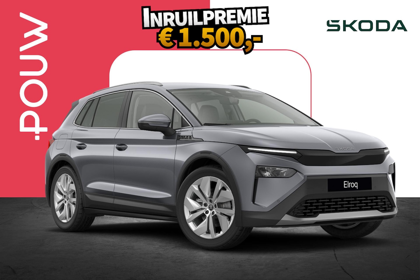 Skoda Elroq - 60 204pk Business Edition Tour | 20" Velgen | Trekhaak Wegklapbaar - AutoWereld.nl