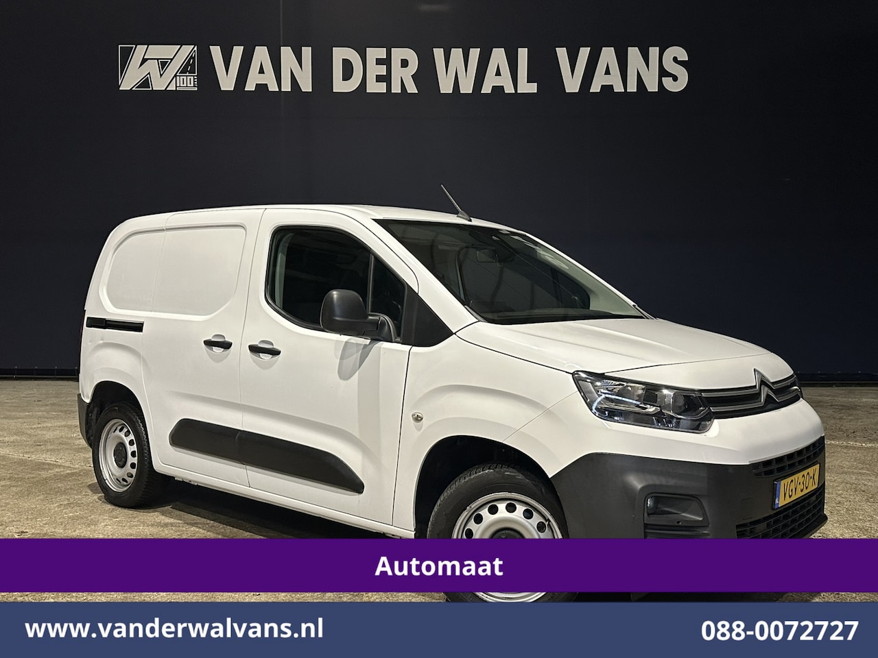 Citroën Berlingo - 1.5 BlueHDI 131pk Automaat L1H1 Euro6 Airco | 3-Zits | Apple Carplay | Android Auto Cruise - AutoWereld.nl