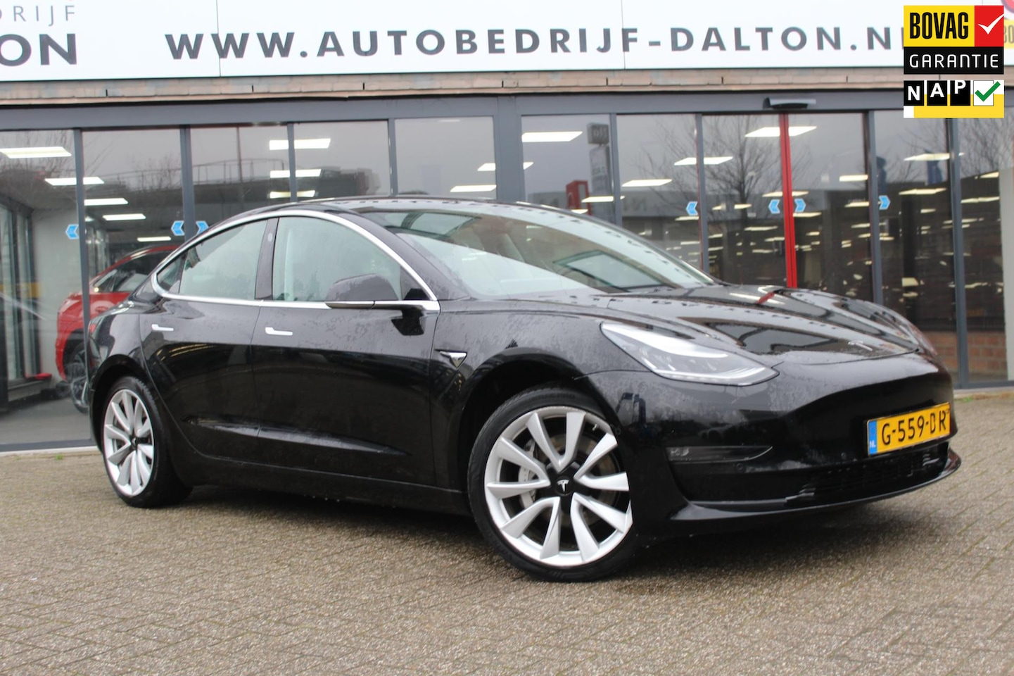 Tesla Model 3 - Long Range RWD Long Range AWD 75 kWh AUTOPILOT/ LEER / PANODAK / INCL. BTW - AutoWereld.nl