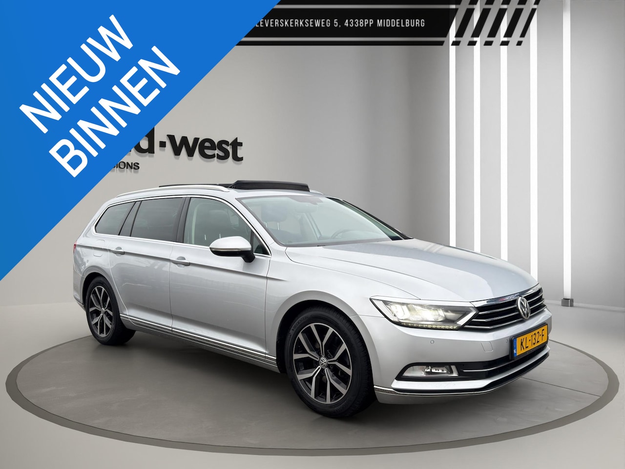 Volkswagen Passat Variant - 1.6 TDI Highline Pano Led Alcantara - AutoWereld.nl