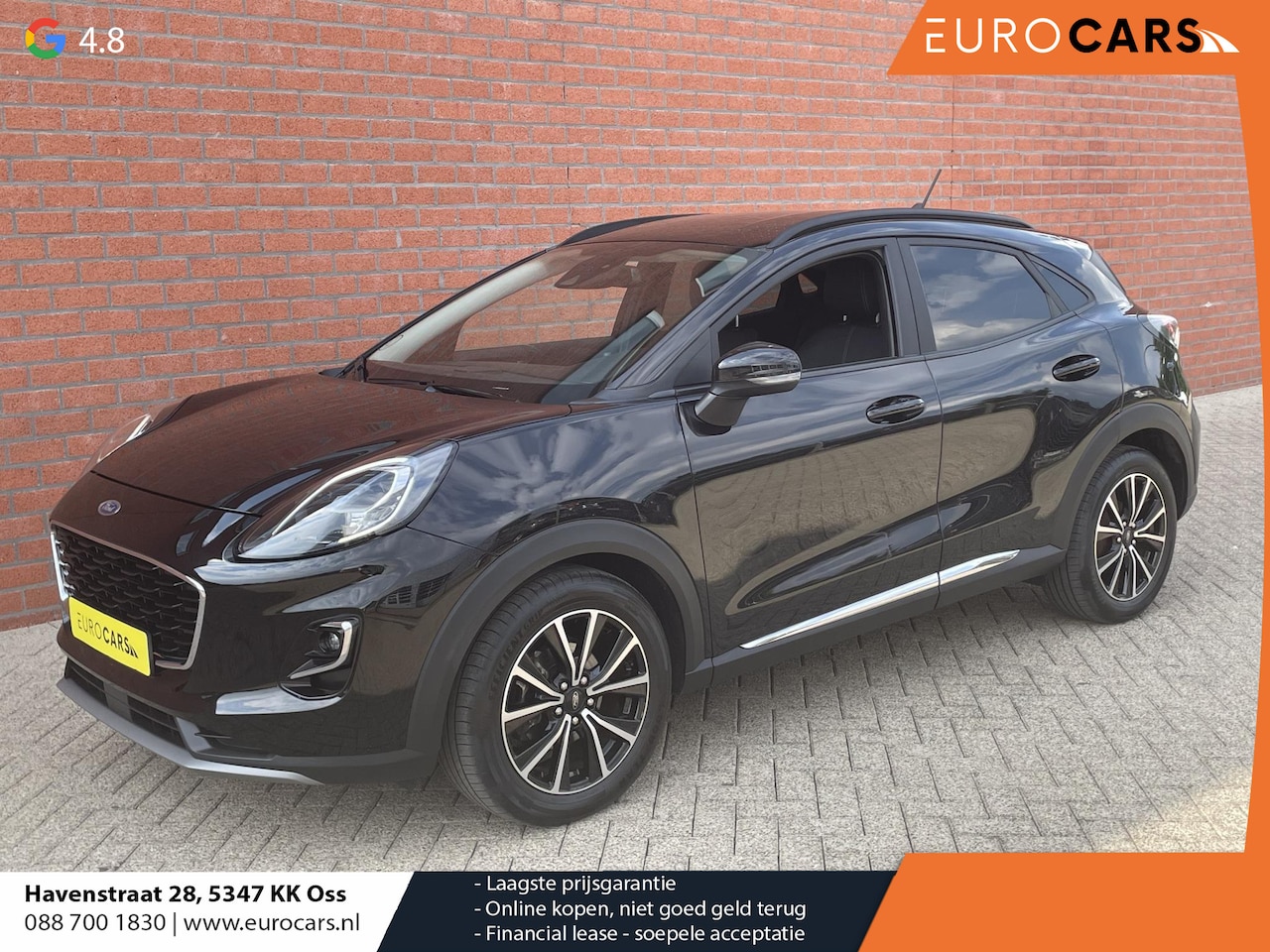 Ford Puma - 1.0 EcoBoost 125pk MHEV Titanium | Navigatie | Apple Carplay/Android Auto | Parkeersensor - AutoWereld.nl