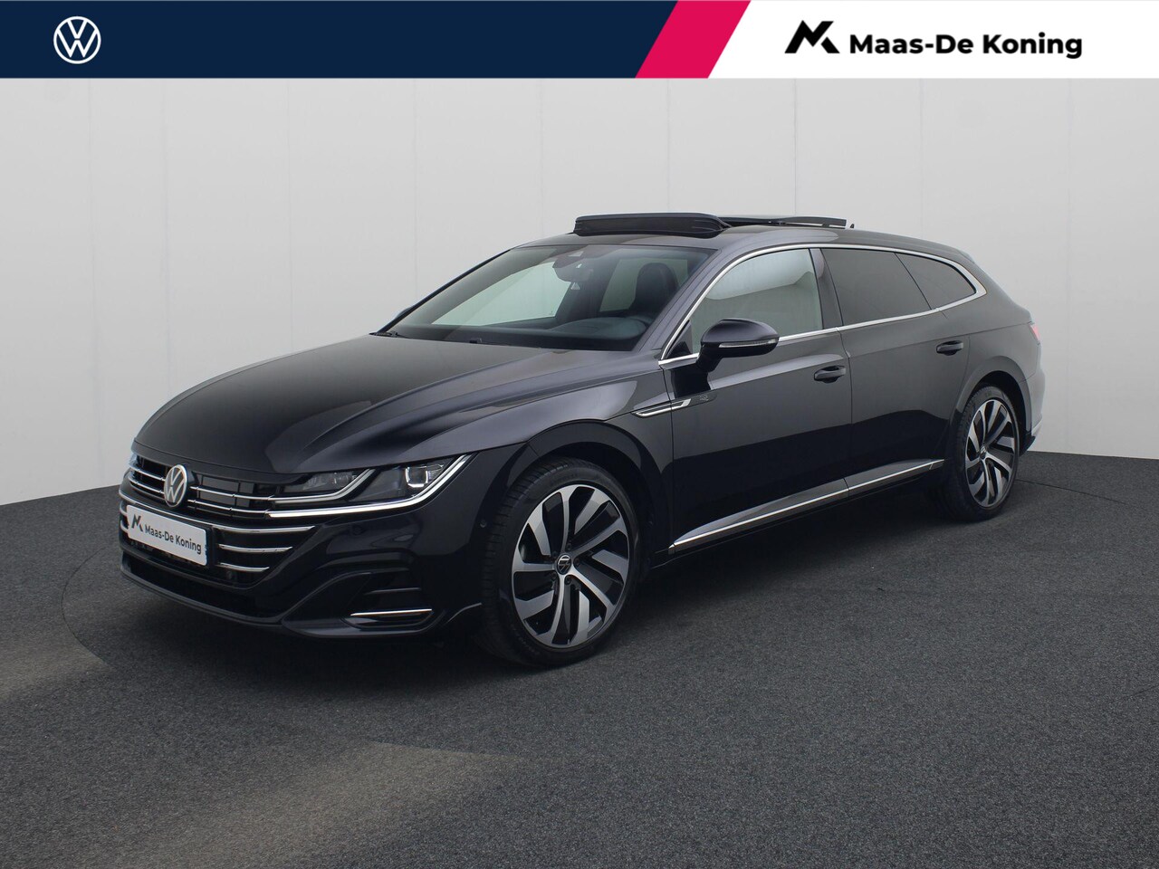 Volkswagen Arteon - Shooting Break 1.4TSIeHybrid 160kW/218PK R-Line DSG · Panoramadak · Leder · Camera + Parke - AutoWereld.nl