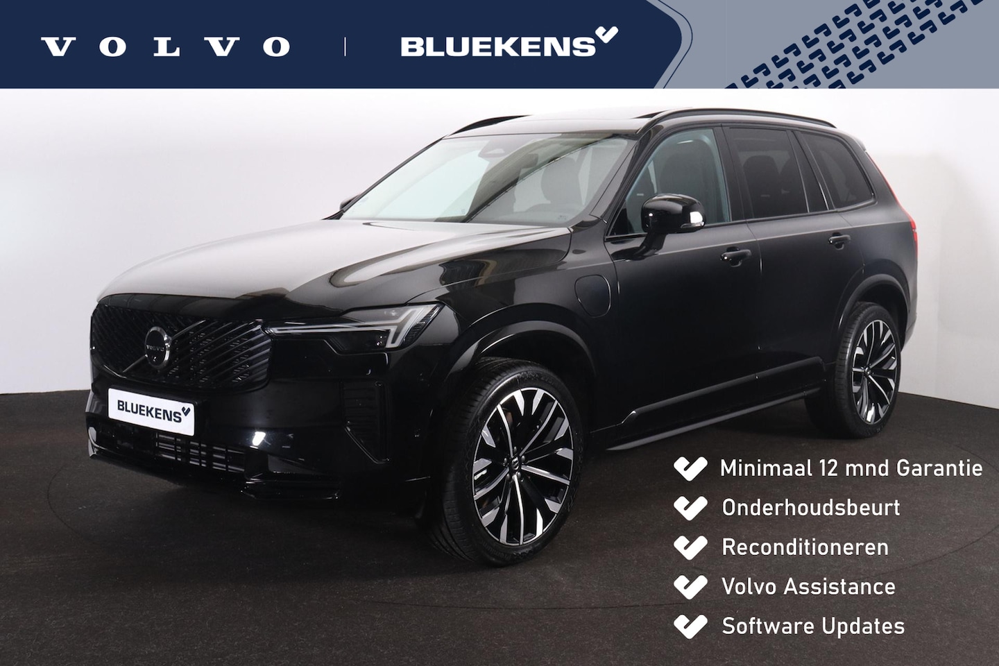 Volvo XC90 - T8 Recharge AWD Plus Dark - Panorama/schuifdak - IntelliSafe Assist & Surround - 360º Came - AutoWereld.nl