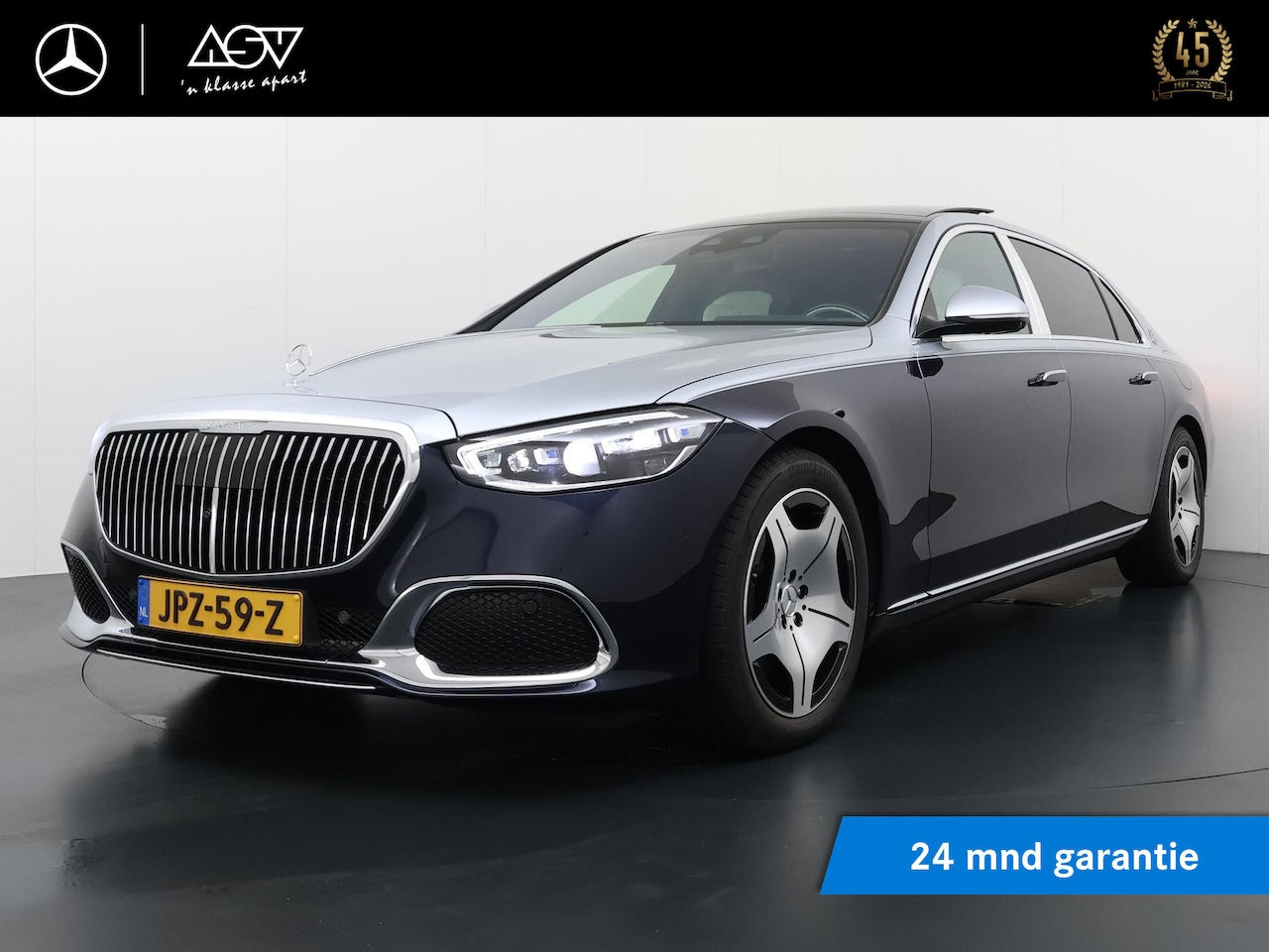 Mercedes-Benz S-klasse - Maybach S580e | Panorama - Schuifdak | Massage stoelen Voor + Achter | Manufaktur Nappaled - AutoWereld.nl