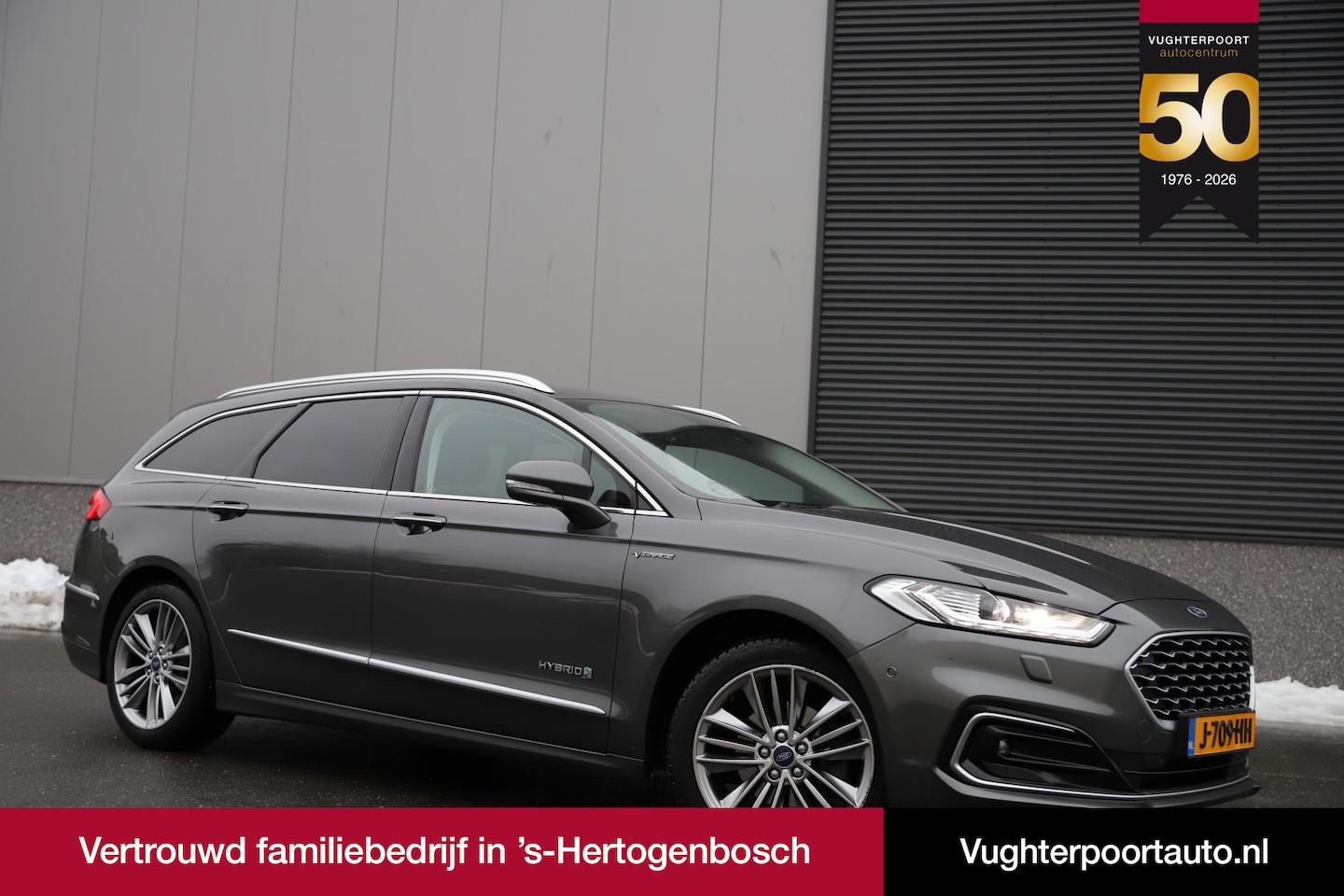 Ford Mondeo Wagon - 2.0 IVCT Hybrid Vignale Leder/Adaptive/ Stoelmassage - AutoWereld.nl