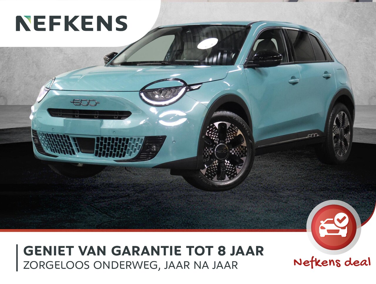 Fiat 600e - La Prima 54 kWh | Camera | AppleCarPlay/AndroidAuto | Adaptive CruiseControl met Stop&Go | - AutoWereld.nl