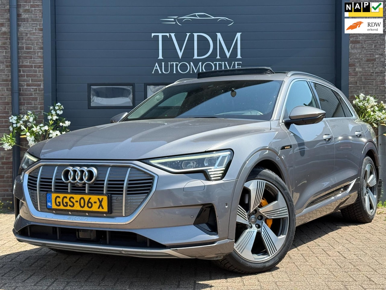 Audi e-tron - E-tron 55 quattro advanced Pro Line Plus 95 kWhPANO|LEDER|360 CAMERA|CARPLAY - AutoWereld.nl