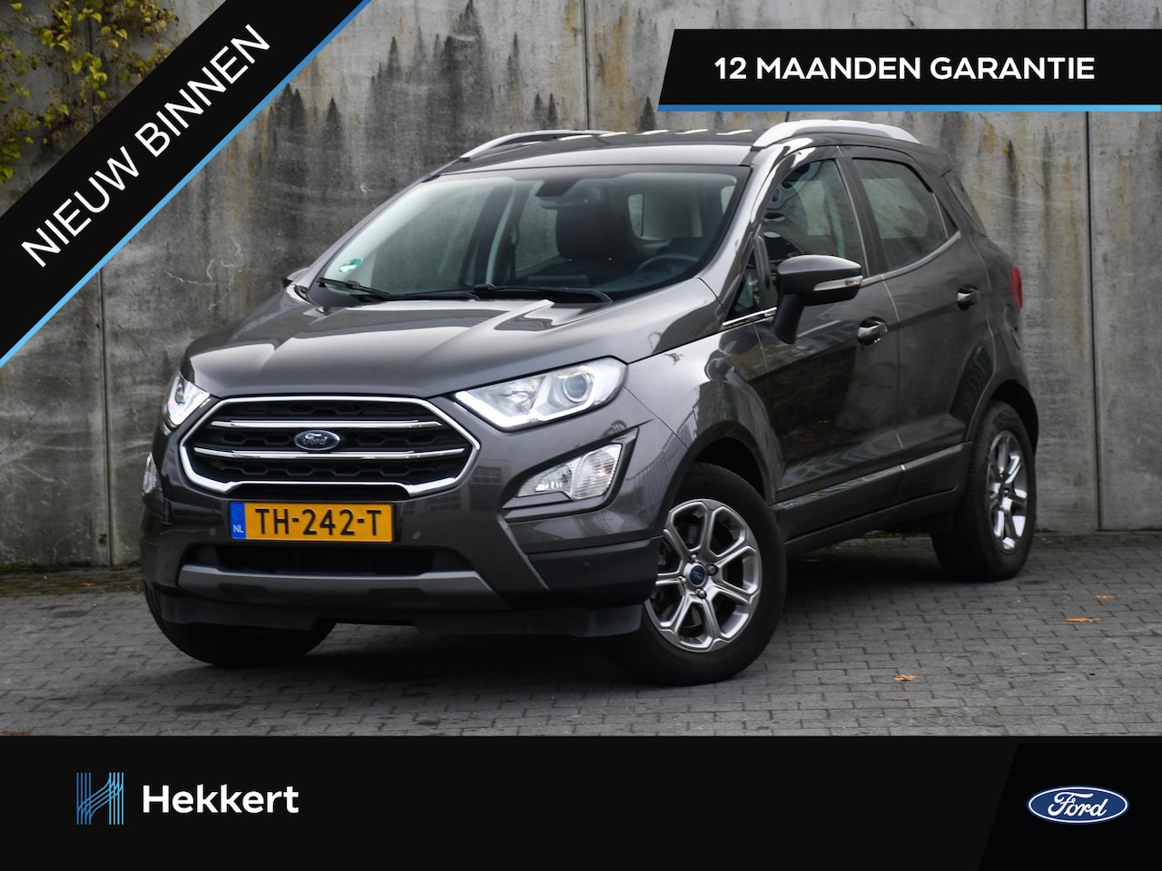 Ford EcoSport - Titanium 1.0 EcoBoost 125pk SFEERVERL. | USB | DAB | NAVI | CRUISE | CAMERA | CLIMA - AutoWereld.nl