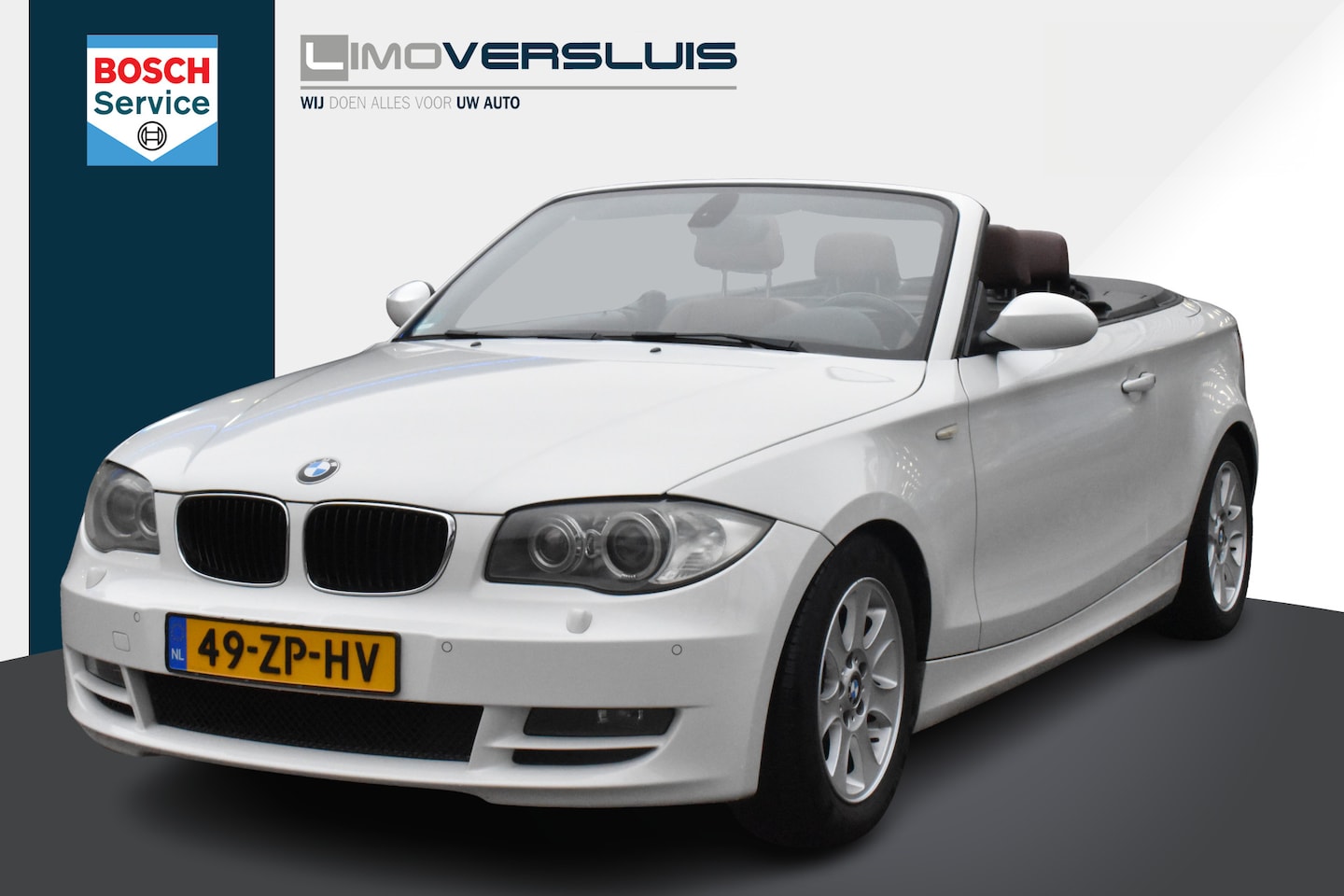 BMW 1-serie Cabrio - 120i High Executive Automaat | 100% Onderhouden | Stoelverwarming | Whatsapp 06-5318899 - AutoWereld.nl