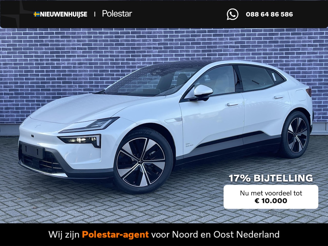 Polestar 4 - Long Range Dual motor 100 kWh Pilot | Plus | Tailored Knit | Getint glas | Harman Kardon | - AutoWereld.nl