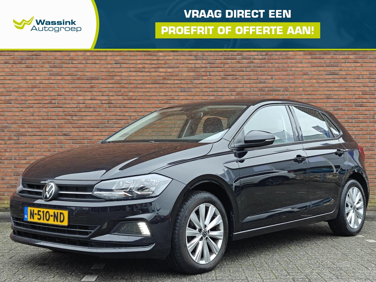 Volkswagen Polo - 1.0 TSI 95pk 7-DSG Comfortline Business | Automaat | Trekhaak | Navigatie | Climate Contro - AutoWereld.nl