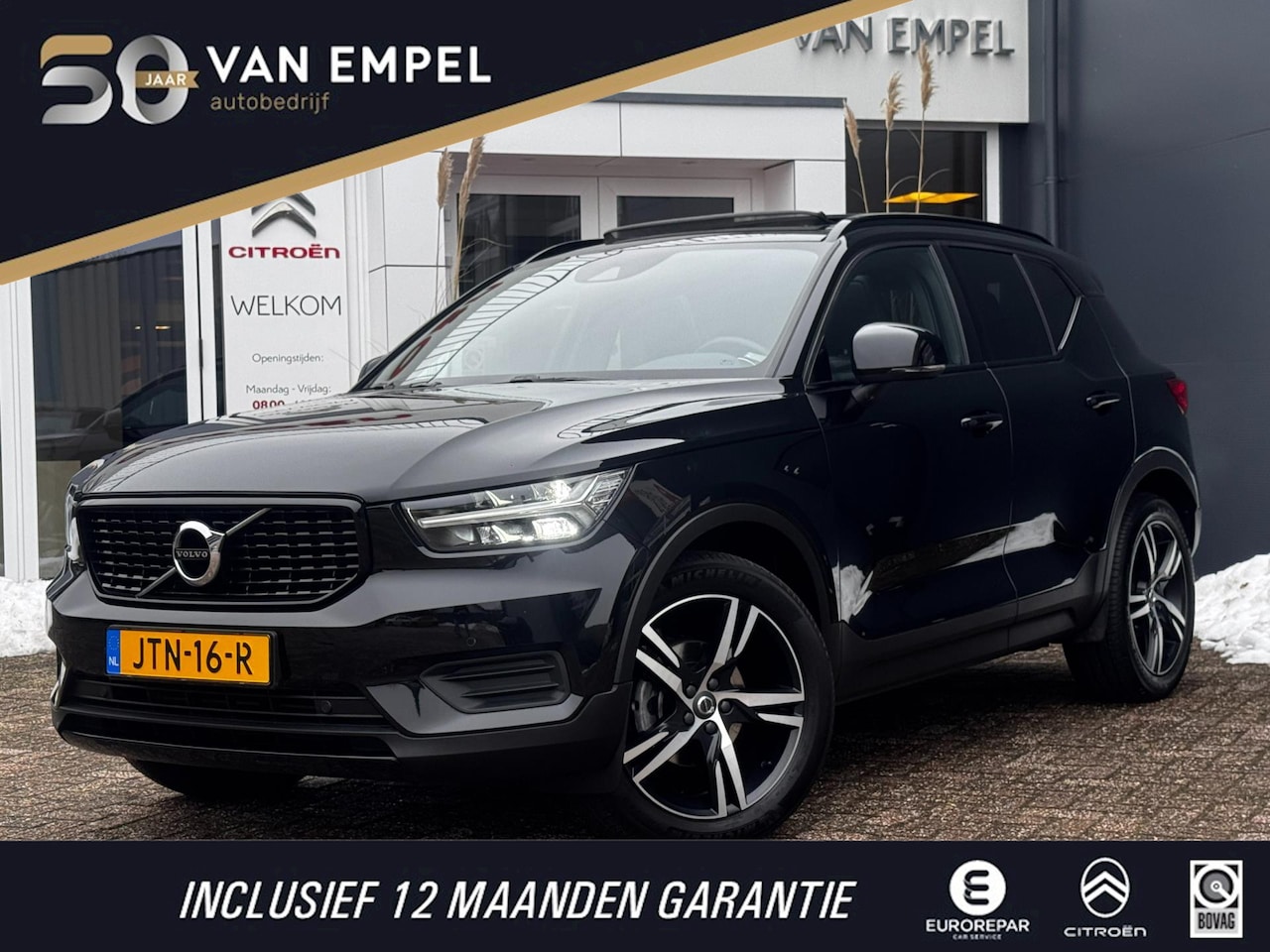 Volvo XC40 - 1.5 T3 R-Design | Schuif-Kantel Dak | Leder Interieur | Camera | Stoelverwarming | - AutoWereld.nl