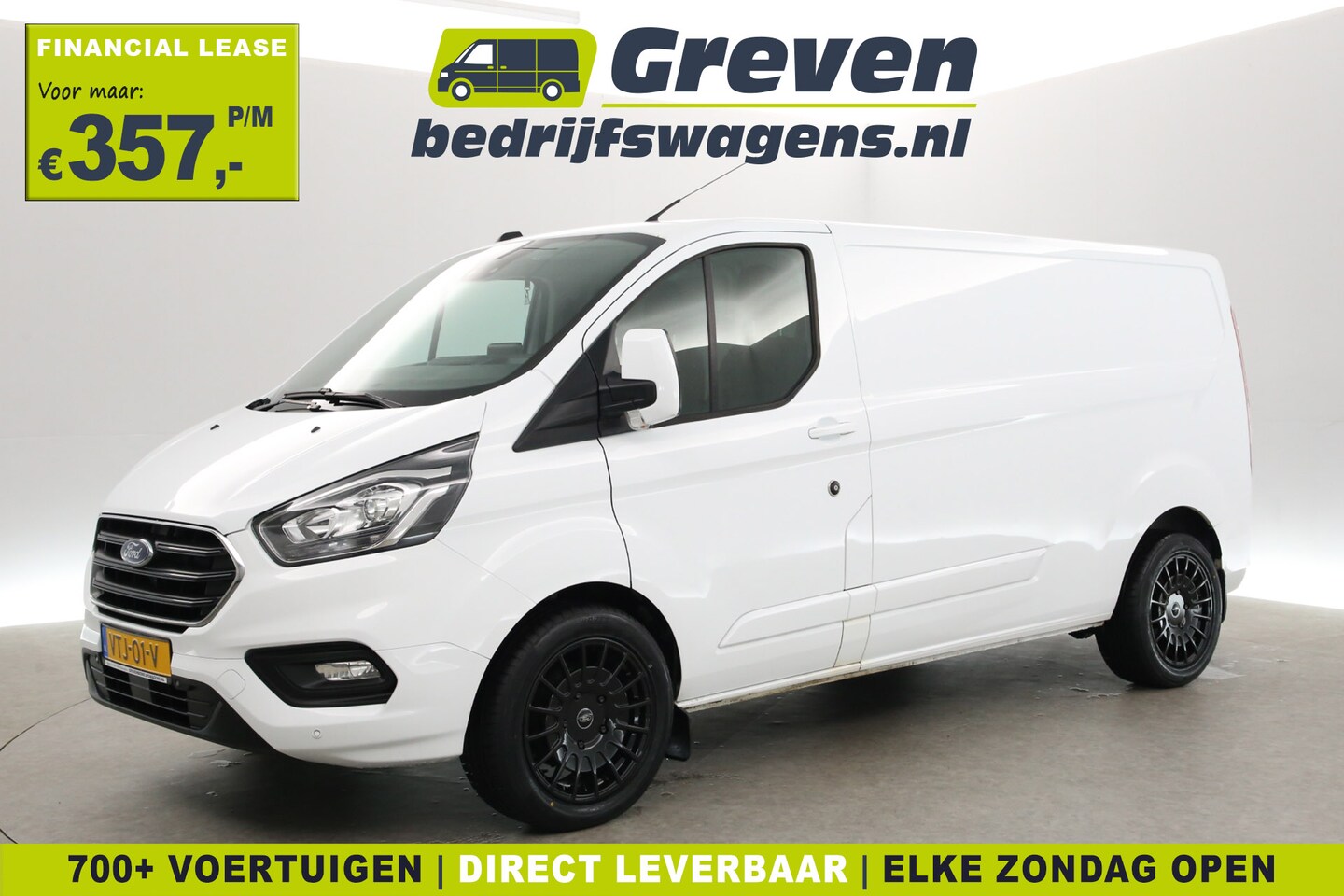 Ford Transit Custom - 2.0 TDCI L2H1 Limited | Airco | Cruise | 3-Zits | 2800KG Trekgew. | Trekh. | Navi | Carpla - AutoWereld.nl