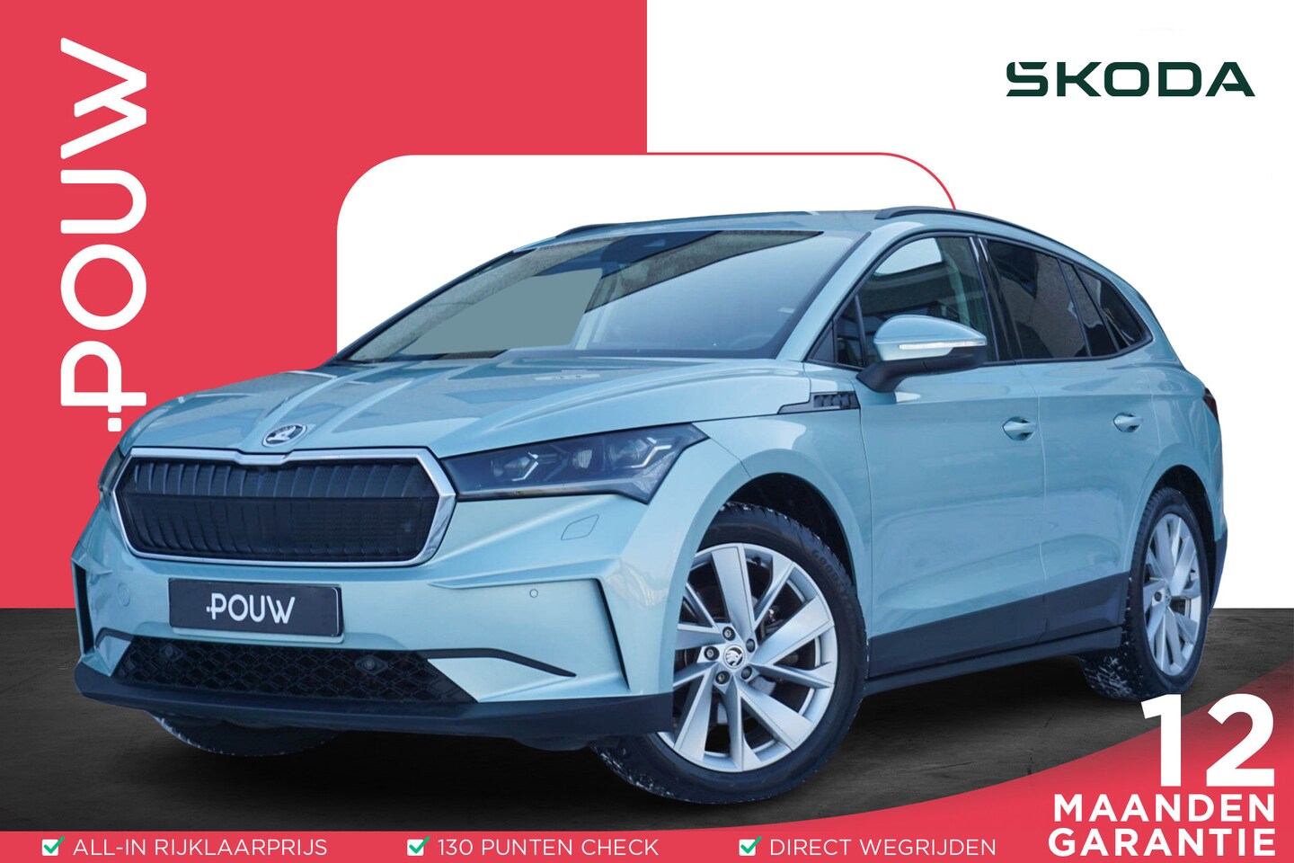 Skoda Enyaq iV - 60 180pk First Edition | Stuur/Stoelverwarming | Travel Assist | Side Assist | Elektrische - AutoWereld.nl