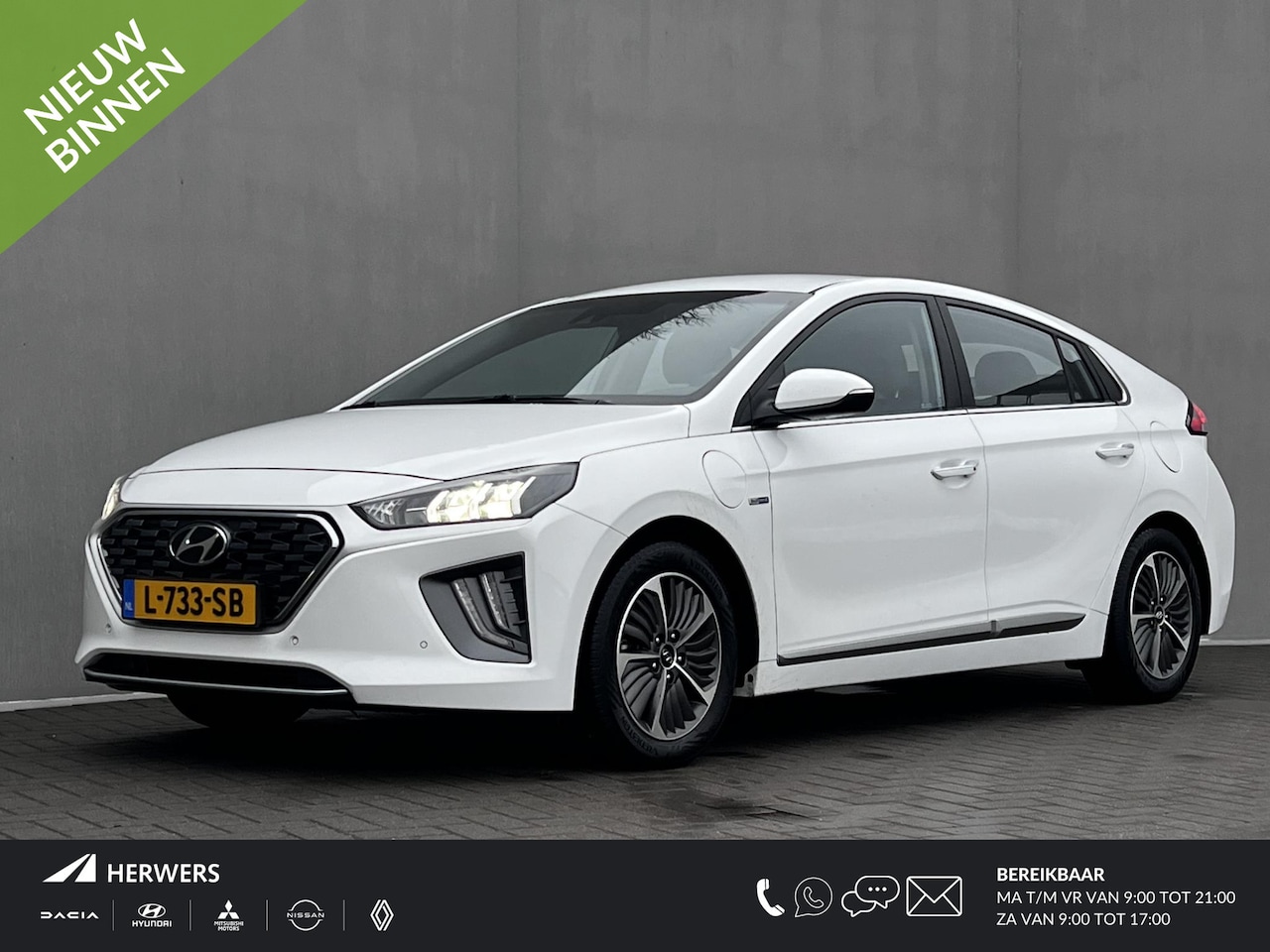 Hyundai IONIQ - 1.6 GDi PHEV Premium Automaat / Dealer onderhouden / Batterijgarantie 8 jaar 160.000 km / - AutoWereld.nl